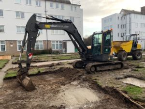 asbestos contaminated land